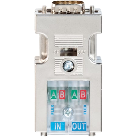 Murrelektronik PROFIBUS-PLUG-MALE (SUB-D) 180 Degree, Cut clamp for rigid and flexible wires 55584